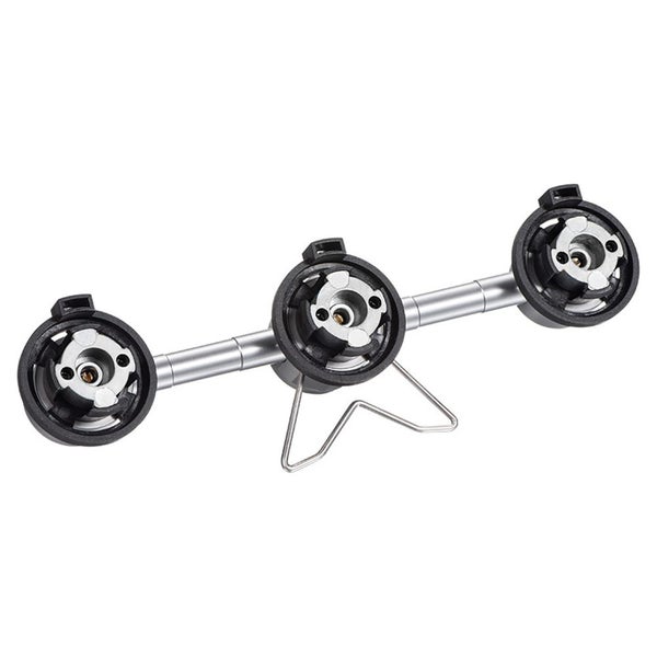 CAMPINGMOON 3 In 1 Butane Adapter Aluminum Alloy Conversion Adapter Carousel 2