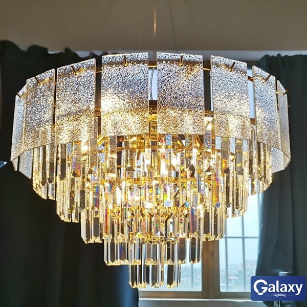 BIG SALE!! P305-60cm Luxury Unique Design Crystal Chandelier Carousel 2