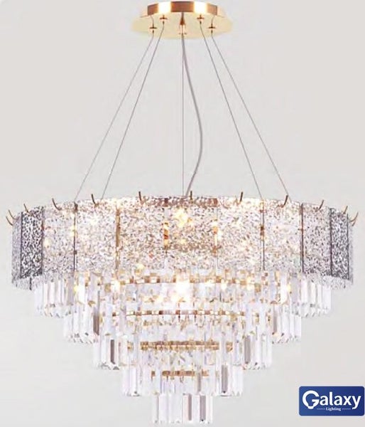 BIG SALE!! P305-60cm Luxury Unique Design Crystal Chandelier Carousel 1