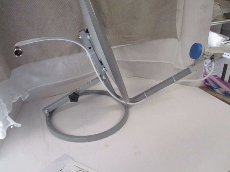 Portable 45cm Satellite dish and Freeview Receiver all you need to get TV Carousel 4