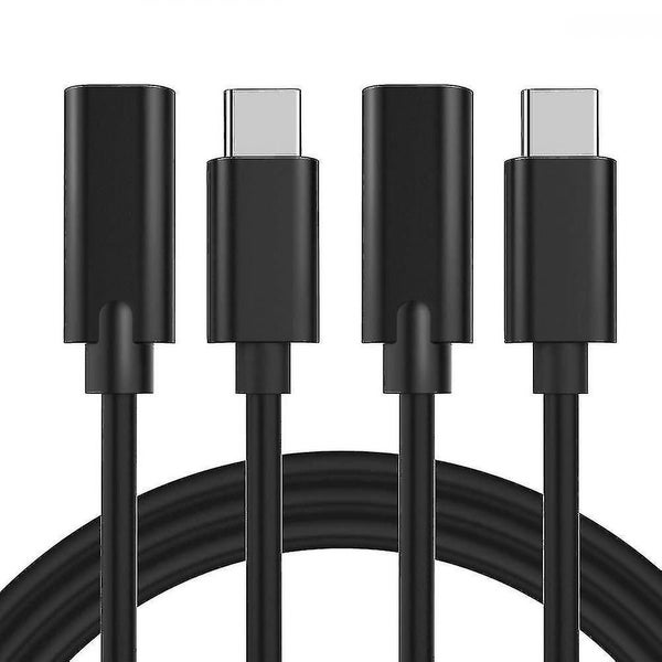 2 Pack 3.2ft Usb C Extension Cable Carousel 1