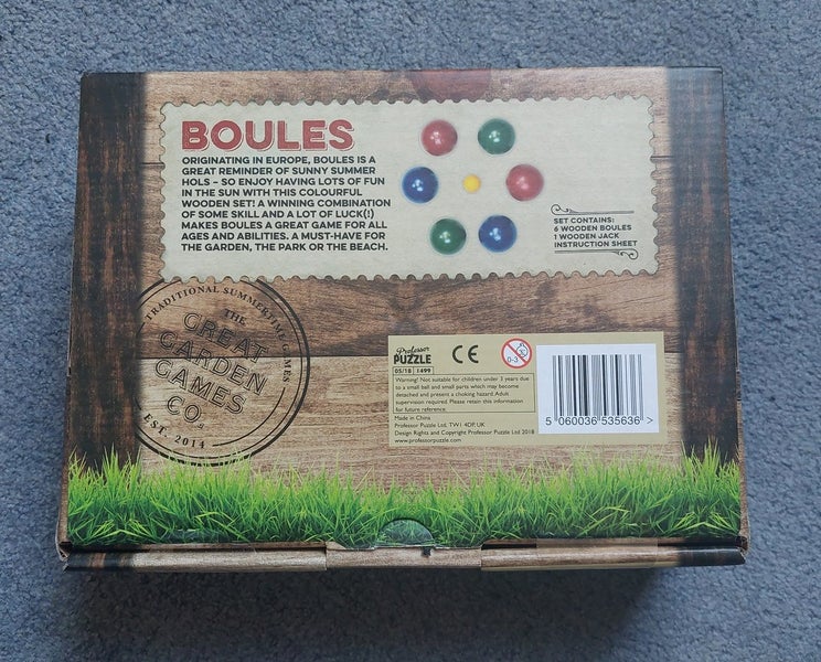 Wooden Boules Set RRP $30 Carousel 2