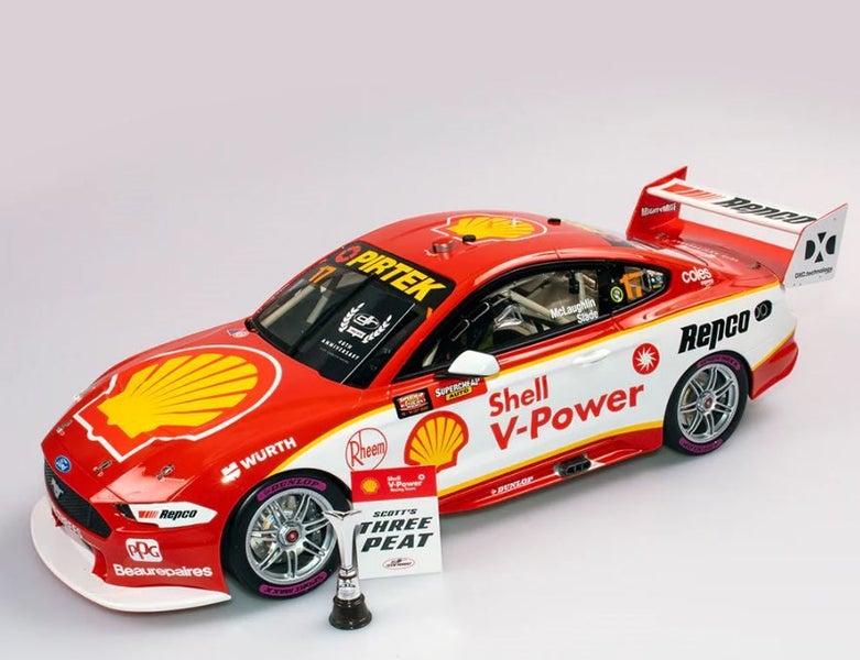 1:12 Shell #17 Ford Mustang GT - 2020 Supercars Champion Scott McLaughlin Carousel 1