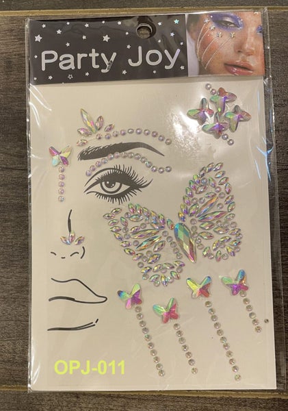 Face Jewels,Party, Festival Carousel 1