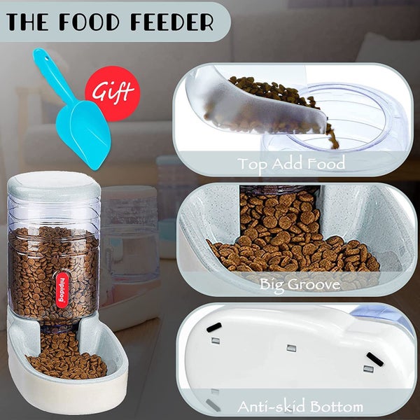 Food and Water Dispenser Set New Carousel 2