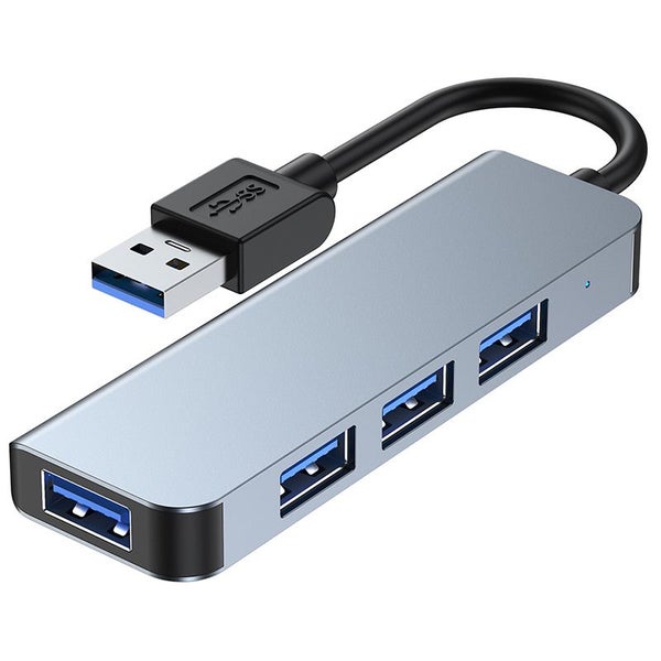 USB HUB 3.0 | Slim Aluminum 4 Port USB Hub Splitter Adapter Carousel 1