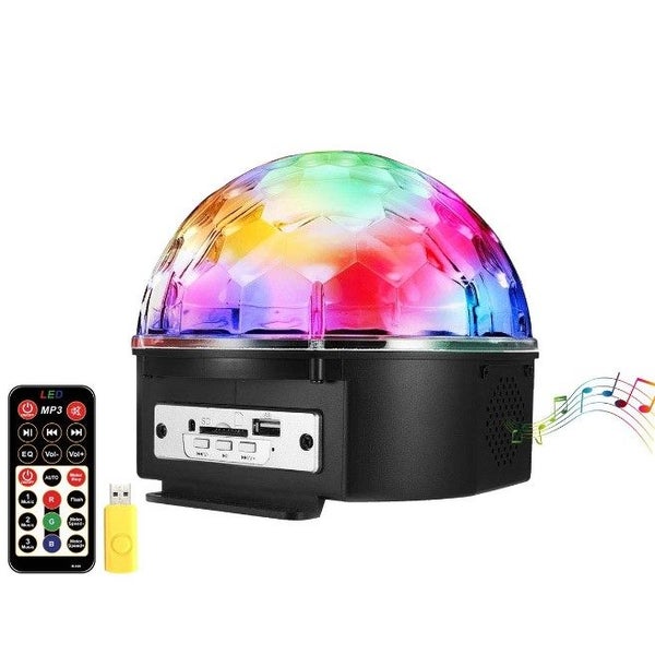 Party Lights with Speaker Remote Controller, NZ Power Plug. Sound Activated Mode Carousel 2