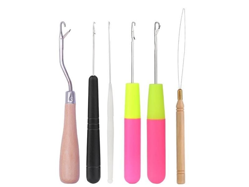 LMDZ Wig Crochet Needles Set For Hair Weave Carpets Repair Carousel 1