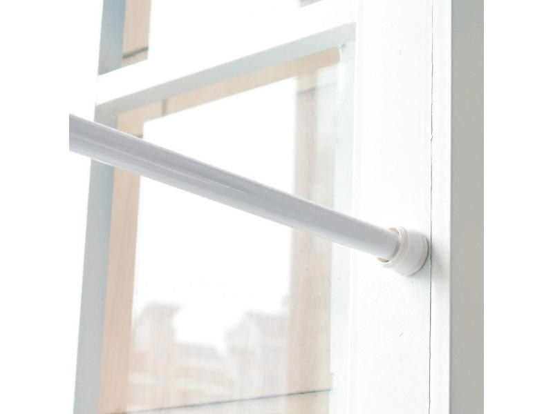Multi Purpose Spring Loaded Extendable Net Curtain Pole Carousel 2