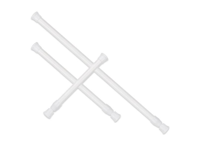 Bathroom Curtain Telescopic Pole Adjustable Curtain Telescopic Pole Loaded Carousel 2