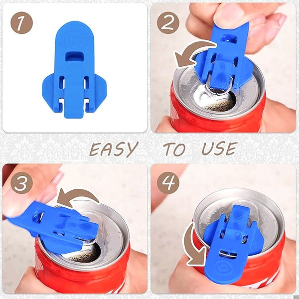 Can Openers 1/6 Pcsfun Colored Plastic Tab Openers With Turn Knob Carousel 7