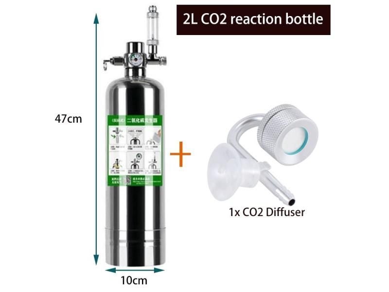 Aquarium CO2 Generator System With Stainless Steel Cylinder Reactor Kit Carousel 1