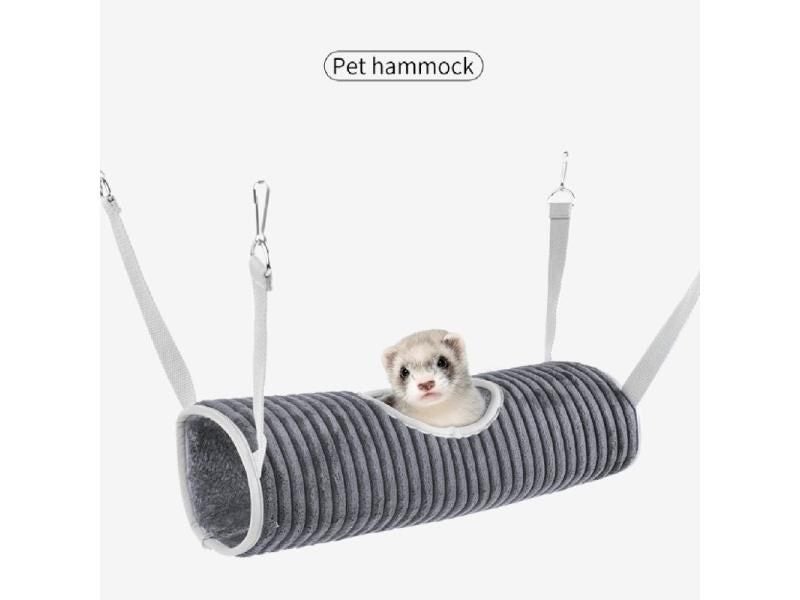 Cute Guinea Pig Hamster Hanging Hammock Warm Bed Soft Mat Small Pet Cage Carousel 2
