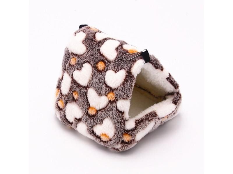 Warm Pet House Cage For Hamster Accessories Small Animal Nest Soft Comfort Carousel 1