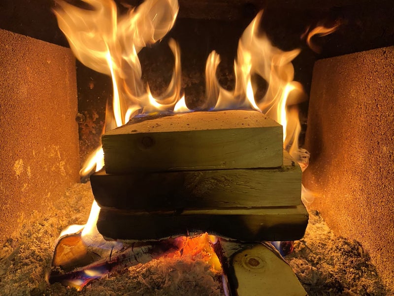 Kiln-dried Pine Firewood (Untreated Off-Cuts) - 1 CUBE Carousel 1