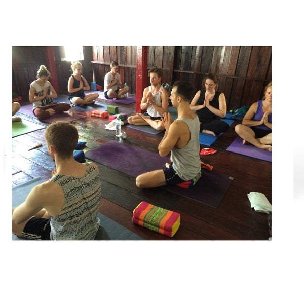 [MANGO TREES] Yoga Block Meditation Cushion Pillows Pilates Prop Bolster Blu Carousel 2