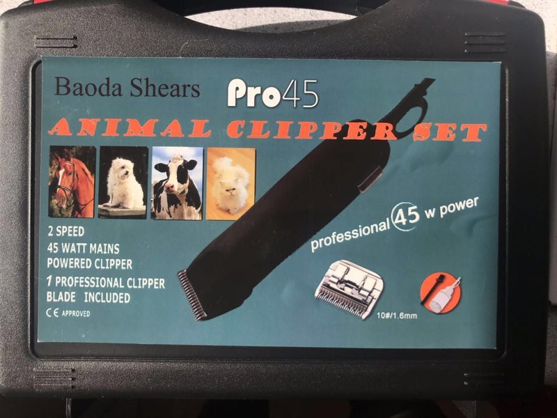CLEARANCE SALE Dog Clipper Pet Clipper Grooming Blade Trimmer Kit 45W (2speed) Carousel 4