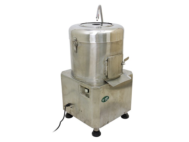 15kg Potato Peeling Machine - 750W Electric - Commercial Kitchen Drum Peeler Carousel 4