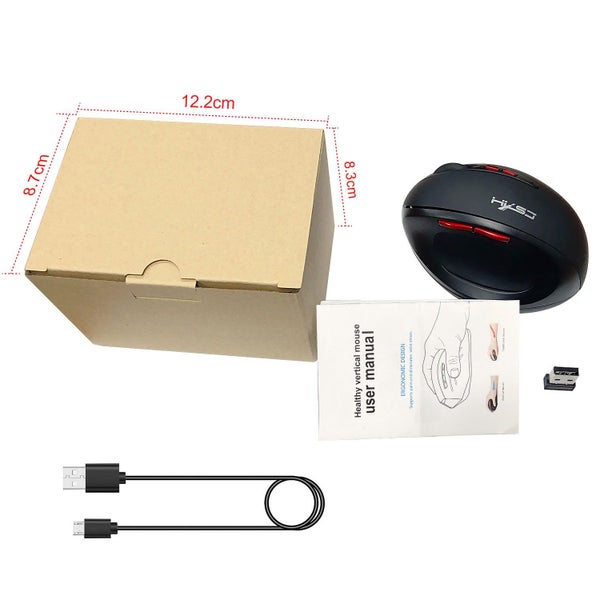 2.4G Wireless Mouse For Computer office 7-Button Ergonomic Design Carousel 1