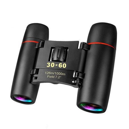 30x60 HD Telescope Long Range Folding Binoculars with Low Light Night Vision Carousel 12