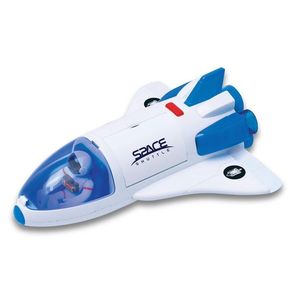 Astro Ventures Space Shuttle w Wheels Toy Kids Interactive Fun Play 3y+ White Carousel 1