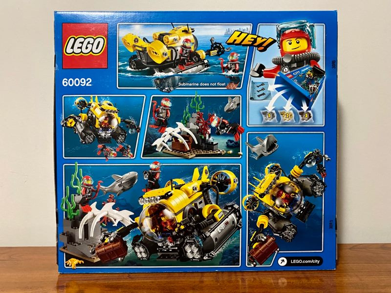 60092 LEGO City Deep Sea Explorers Deep Sea Submarine Carousel 2