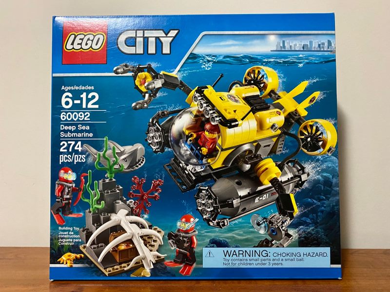 60092 LEGO City Deep Sea Explorers Deep Sea Submarine Carousel 1