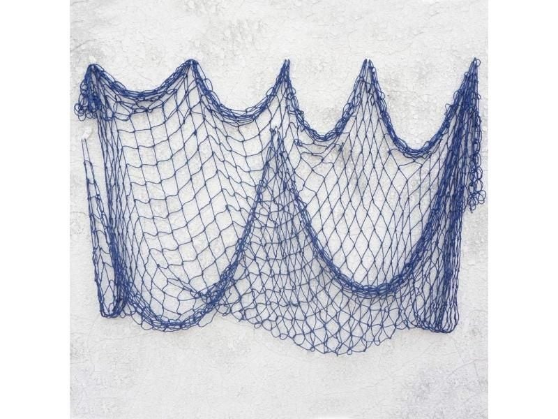 decorative fishing net nz eZAKKA Fish Net, 79 x 59inch Mediterranean Style Nautical Decorative Wall Hangings Decoration with Sea Shells, Turquoise : Home & Kitchen The Mediterranean Fishing Net