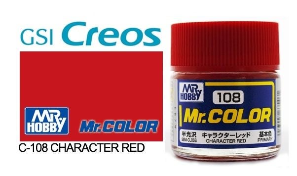 Gunze - C108 Mr Color Semi Gloss Character Red Carousel 1