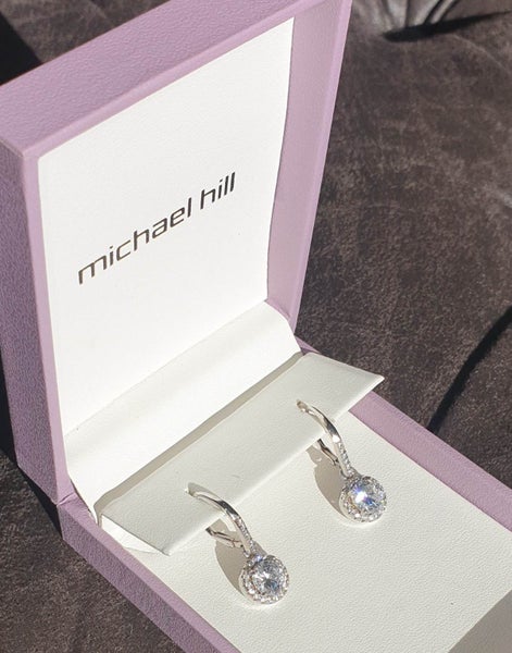 Silver earrings michael on sale hill