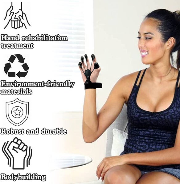 3 Resistant Level Finger Exerciser Finger Strengthener Carousel 7