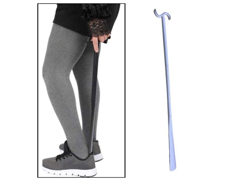 Long Shoe Horn For Reduced Mobility Dressing Stick With Socks Clothes Carousel 1