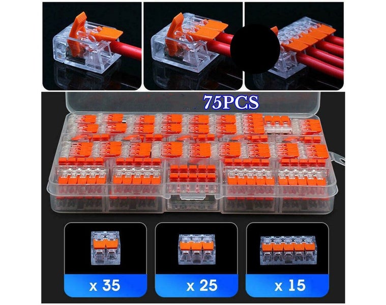 75PCS Electrical Connectors - Brand New Carousel 2