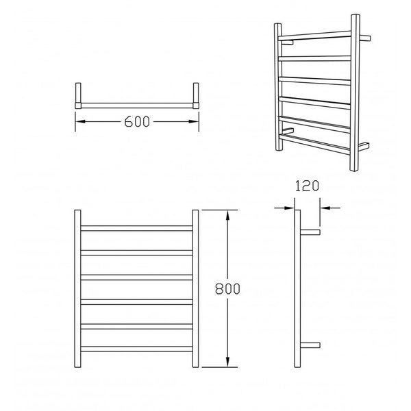 Heated Towel Rack Carousel 5