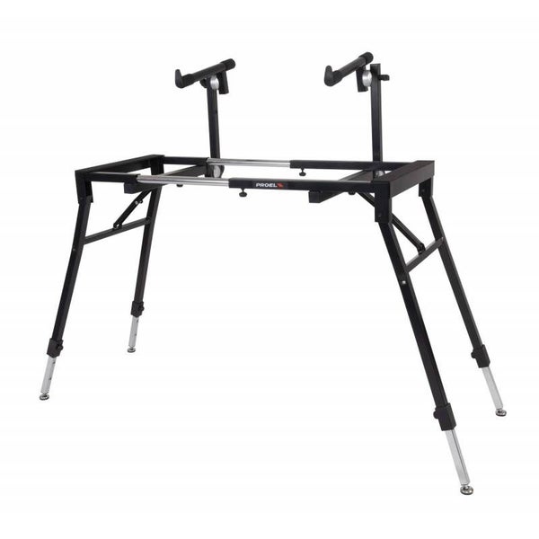 EL260 :: Proel Keyboard Stand Desk Style+Tier Fold Away Carousel 1