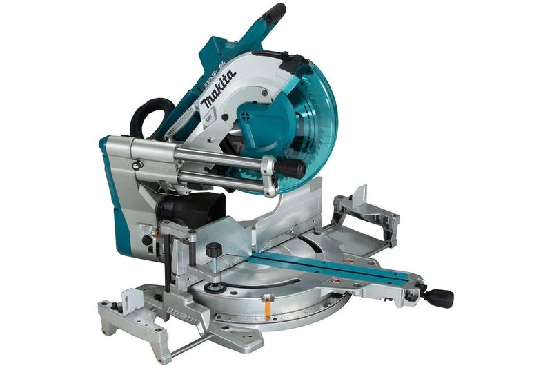 Makita 18Vx2 305mm Cordless Brushless AWS Slide Compound Mitre Saw DLS211ZU Carousel 1