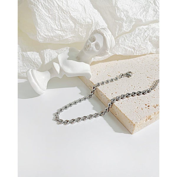 Heart Chain Bracelet Stainless Steel Bracelet Carousel 3