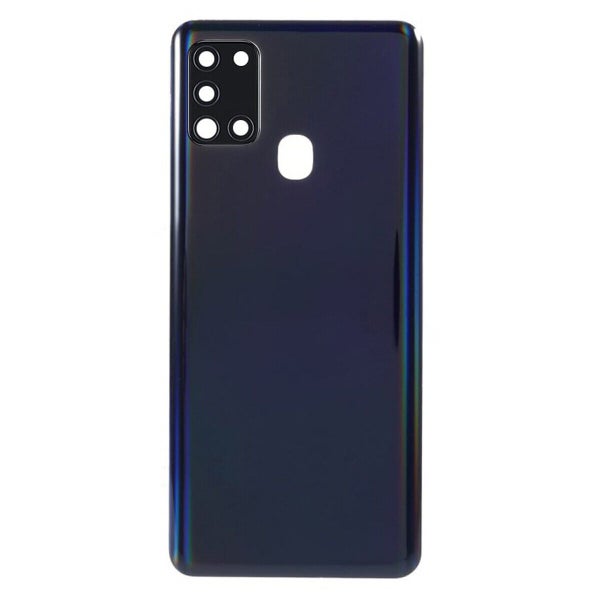 Samsung A21S Rear Back Battery Cover with Camera Lens Black Carousel 1