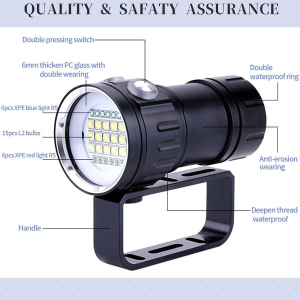 Powerful Hunting Torch , Super Bright Carousel 8