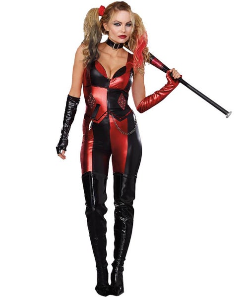 Harlequin Blaster Womens Costume Carousel 1