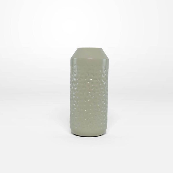 Rayell Metal Vase Rhiannon Sage Home Decorating Flower Holder Jug 12x27x12cm Carousel 1