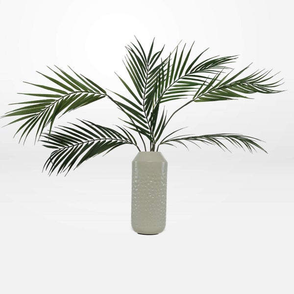 Rayell Metal Vase Rhiannon Sage Home Decorating Flower Holder Jug 12x27x12cm Carousel 3