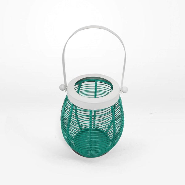 Rayell Lantern Lena Sea Green Decorative Candle Holder Home Decor 13x15x13cm Carousel 3