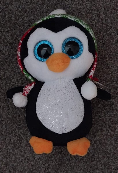 Ty Beanie Penguin soft toy Carousel 1