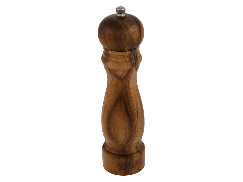 Salt / Pepper Grinder Mill Acacia Wood Carousel 1