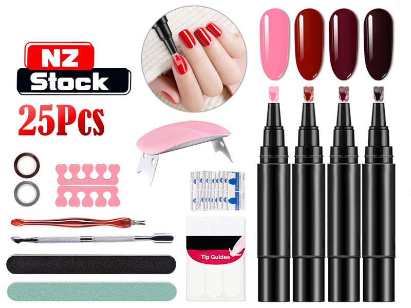 Gel Nail Kit 4 Colours NZ Clearance Carousel 1