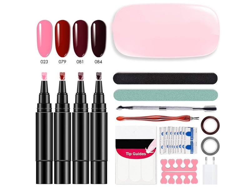 Gel Nail Kit 4 Colours NZ Clearance Carousel 11