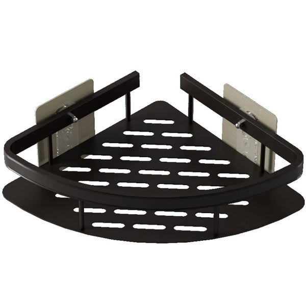 VILOYI Space Aluminum Bathroom Shelves Shower Caddy Corner Shelf No Carousel 7