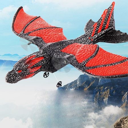 2023 Remote Control Aircraft Dinosaur Fire Dragon Pterosaur With Fixed Wing RC G Carousel 1