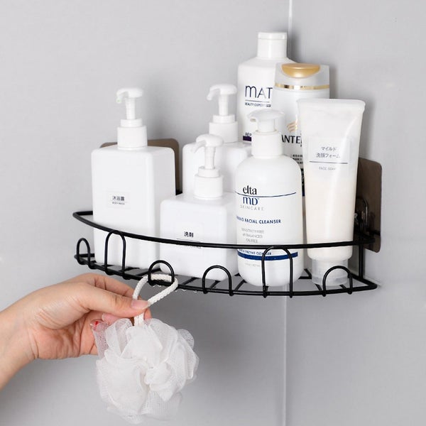 VILOYI Bathroom Shelf Wall Mount Corner Shower Caddy Storage Shelves Carousel 7